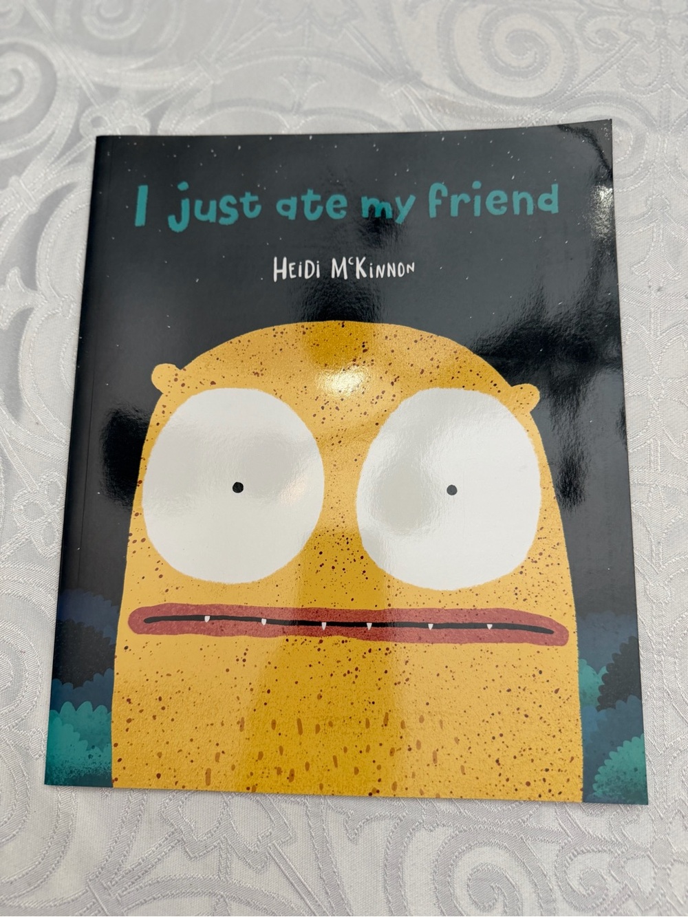 I Just Ate My Friend by Heidi McKinnon - Yellow & Black Children's Book